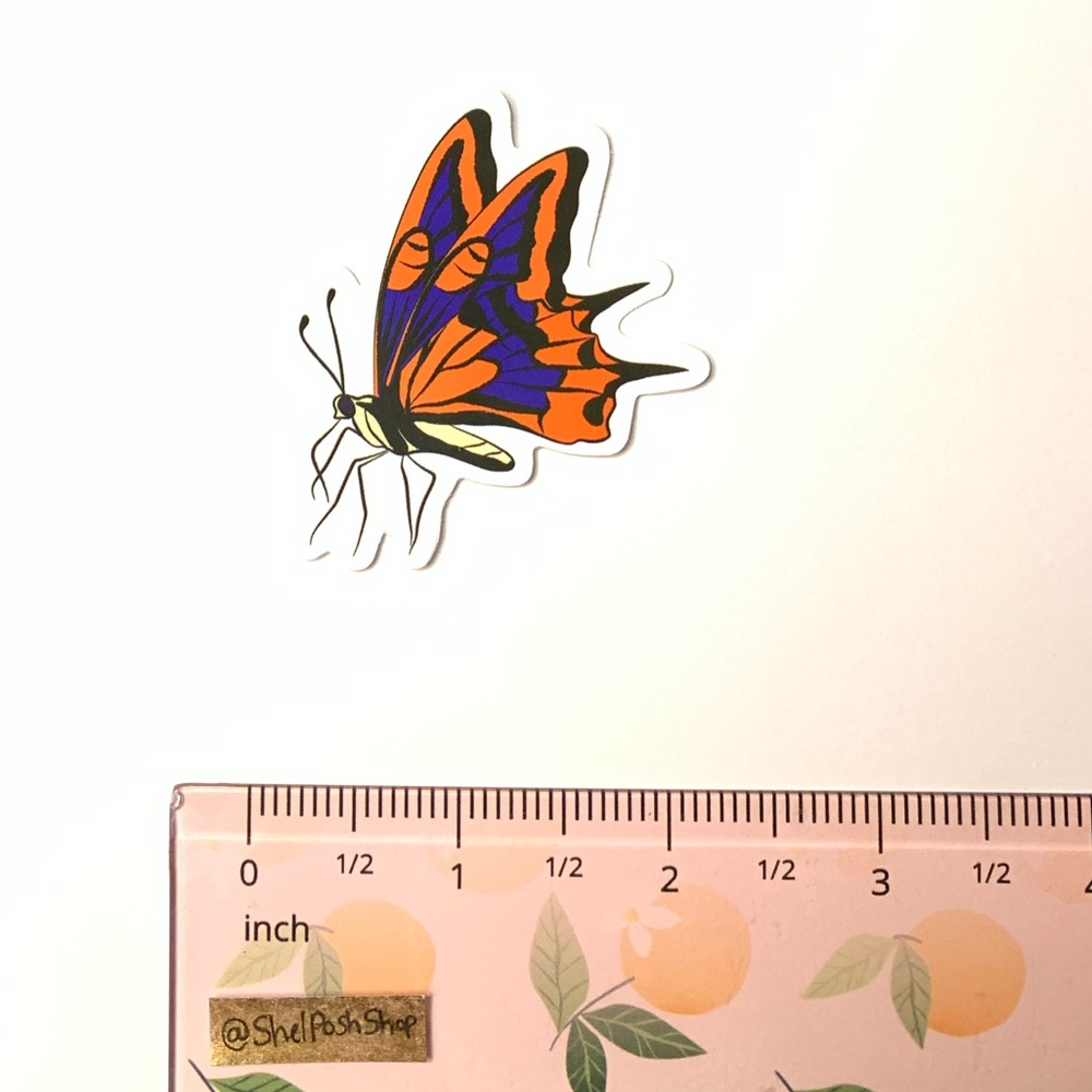 Butterfly Vinyl Sticker - Picture 2 of 2